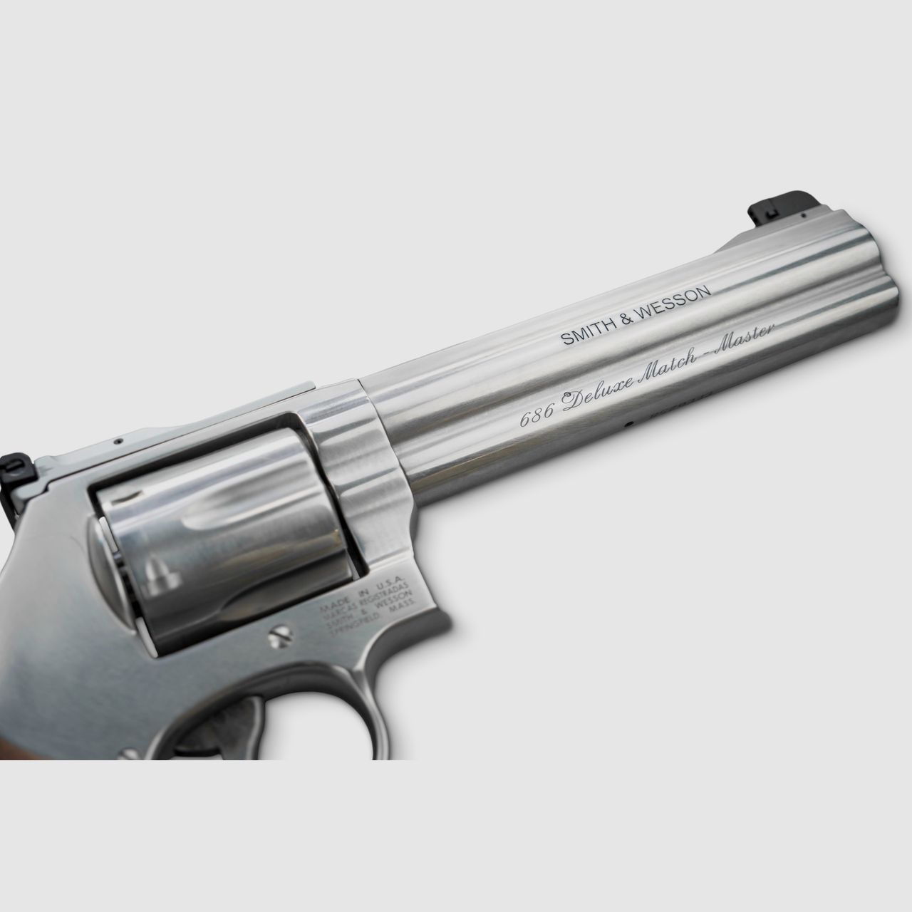 Smith & Wesson Revolver 686 Match Master 6" .357 Mag. Stainless, image 3 of 7