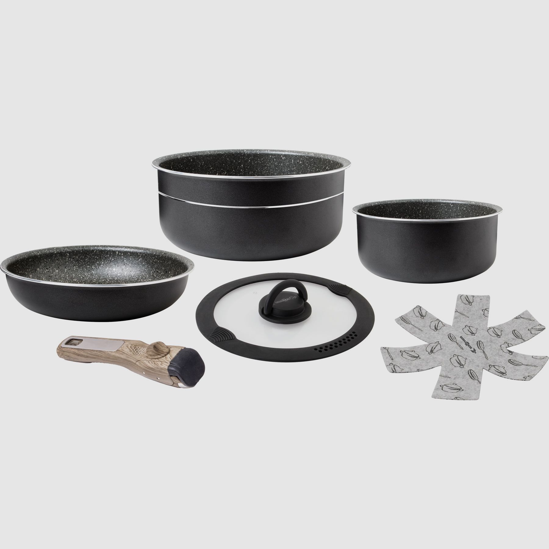 Pirate Spacemaster Pot Set (InterCaravaning Edition), image 1 of 2