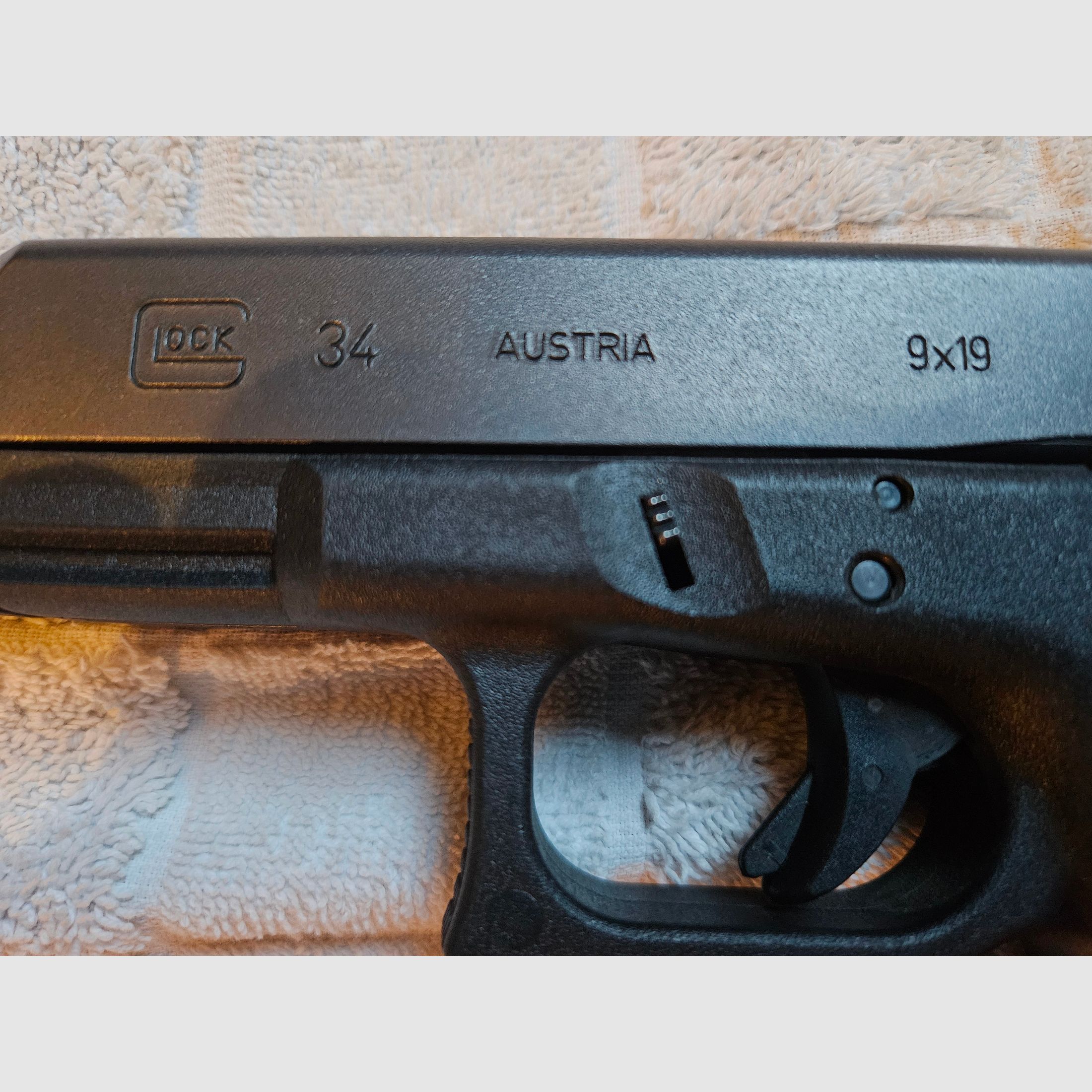 Pistole Glock 34, Gen 3 / langer Lauf