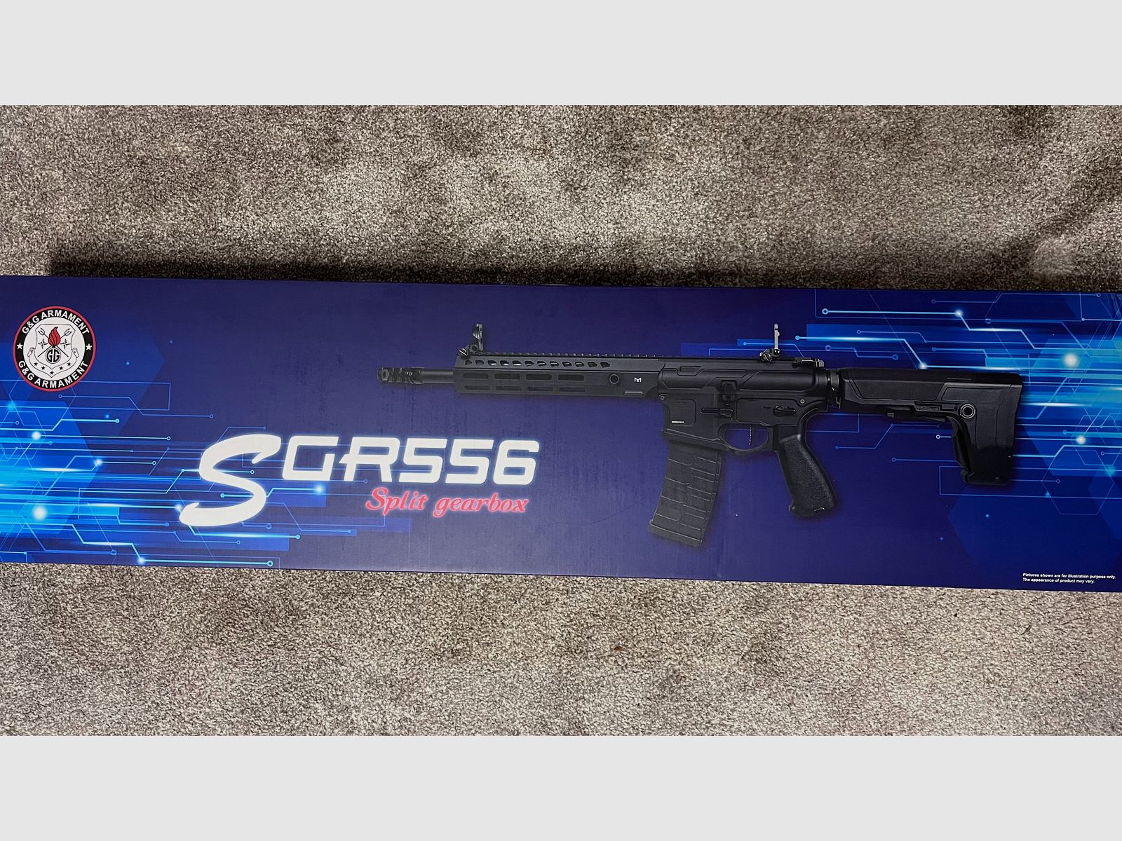 Softair M4 SGR556 Split gearbox | G&G ARMAMENT