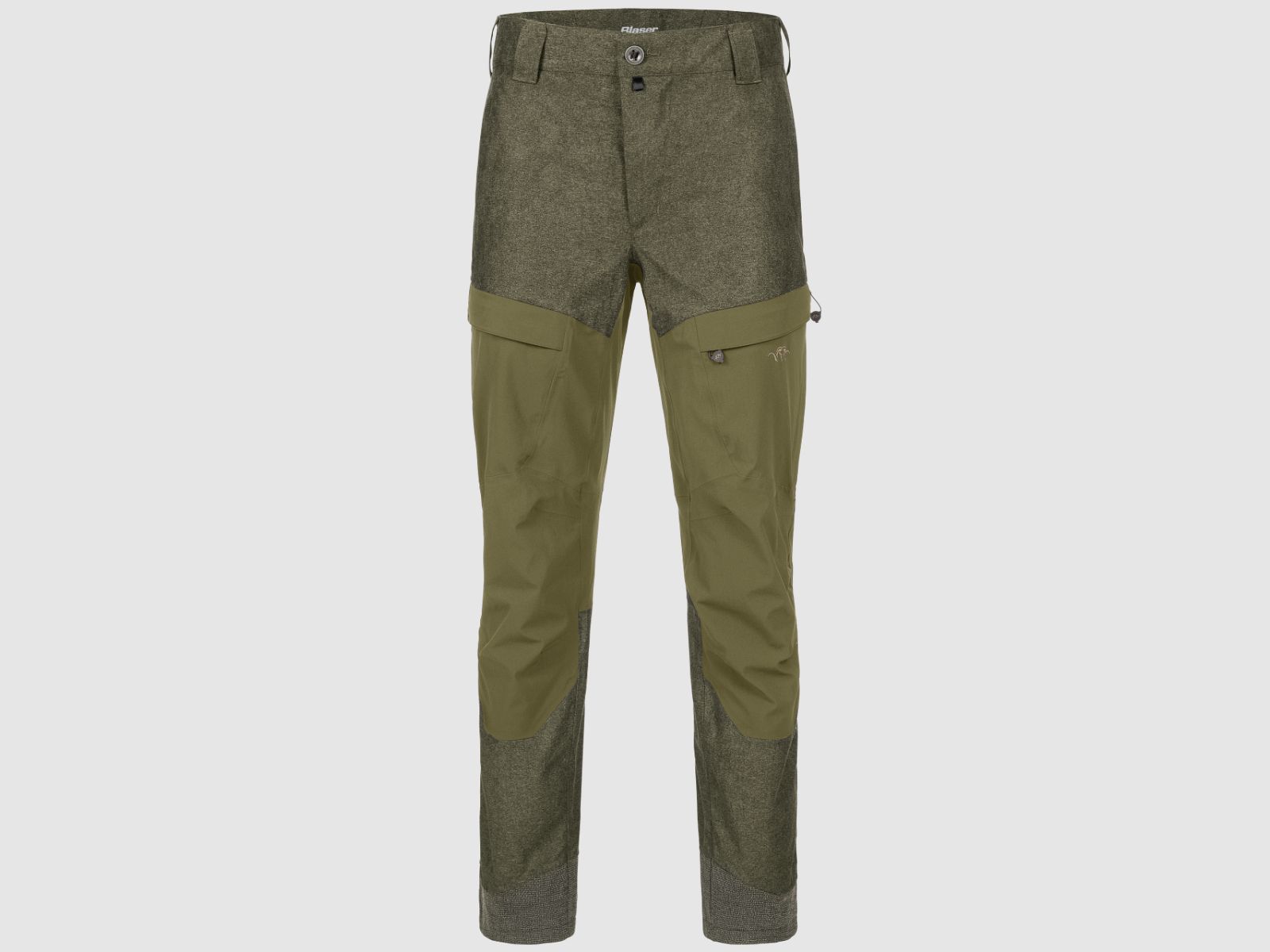Blaser Herren VINTAGE Hose Ake 22 olive-melange / schwarz
