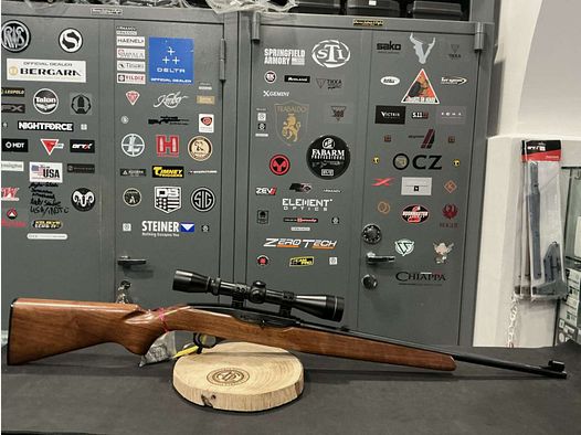 WINCHESTER 490 Kal. 22LR, komplett mit Leupold 3-9x40mm Optik