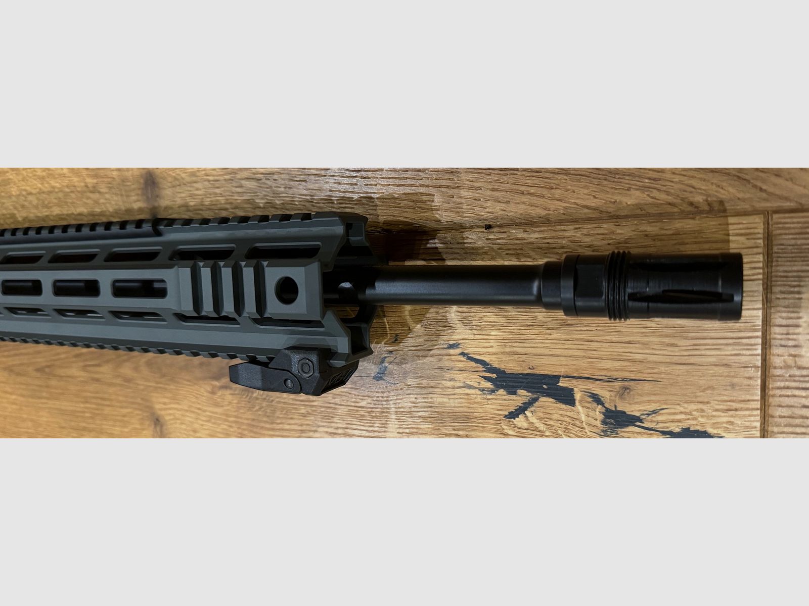 Oberland Arms OA-15 SL16, Lauf 16,75" battleship grey