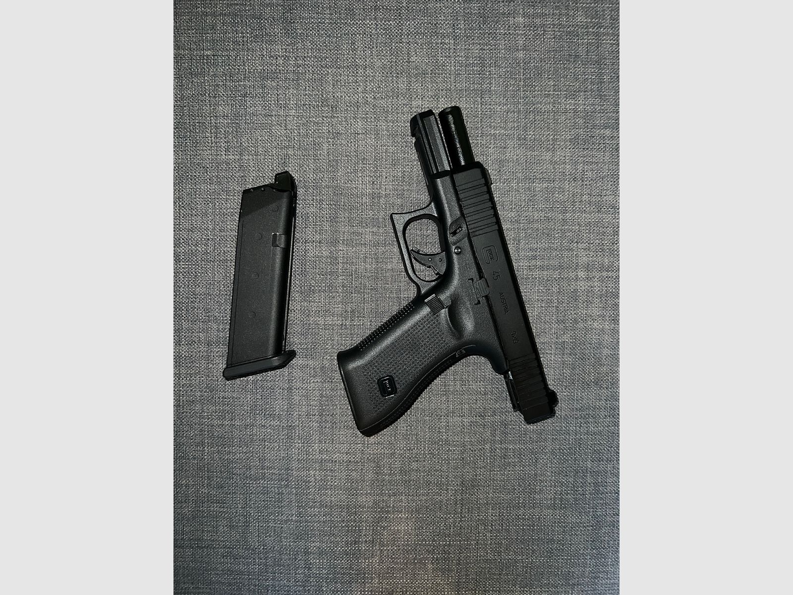 Glock 45 Airsoft mit Metallschlitten GBB 6mm BB schwarz