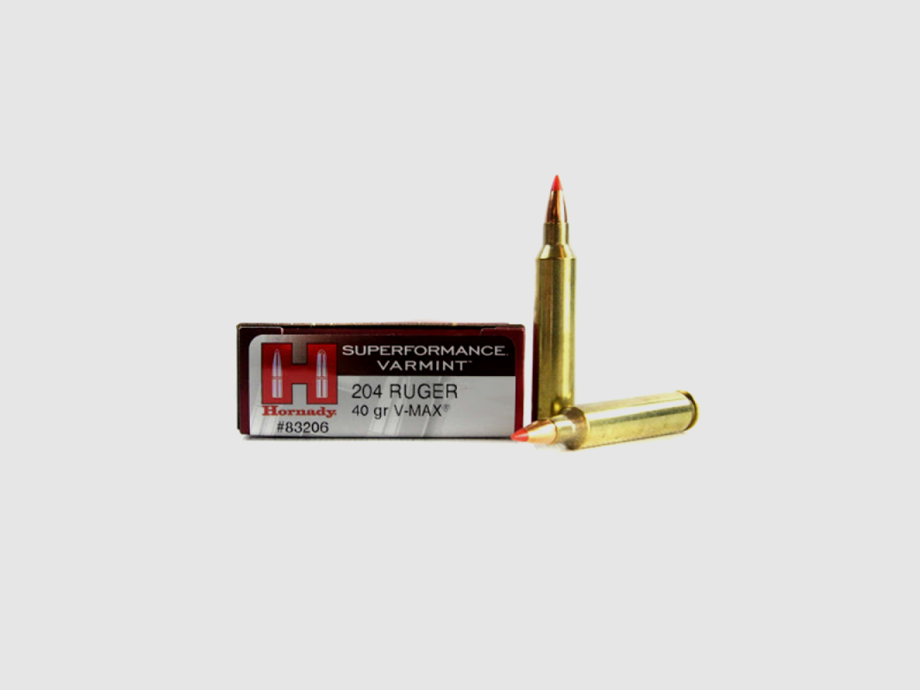 204 Ruger Hornady SUPERFORMANCE® VARMINT™ 40 gr V-MAX® VE20