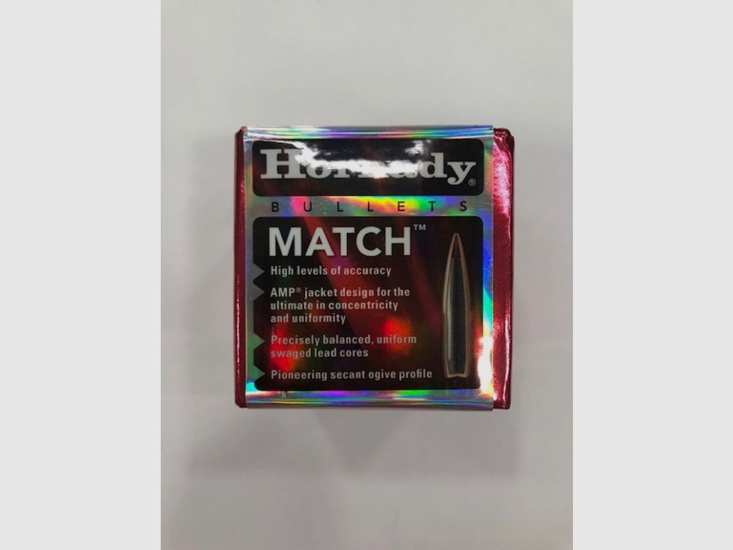 HORNADY Bullets .22 52gr BTHP, image 2 of 2