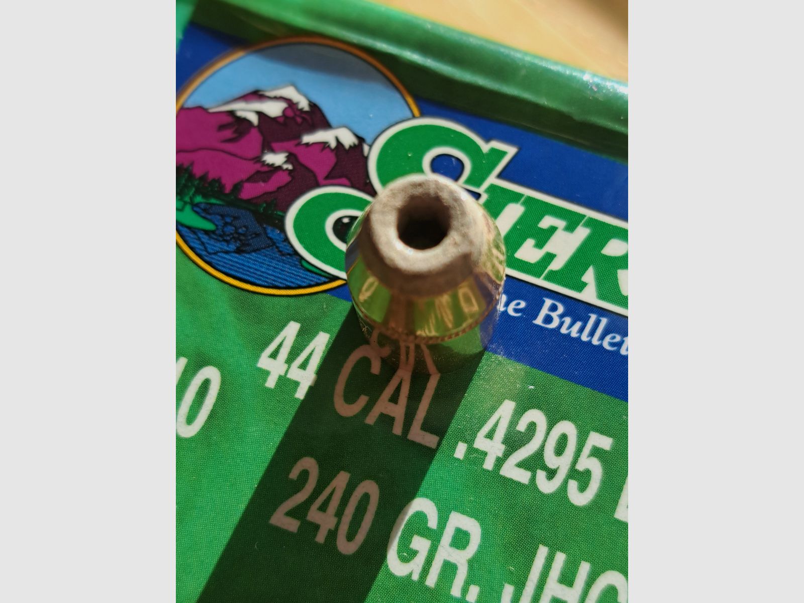 188 Geschosse Sierra Sports Master 44 Magnum cal .4295" 240gr JHC in OVP (eine 100er neu und ungeöffnet, die andere geöffnet, 88 Stück), Bild 4 von 7