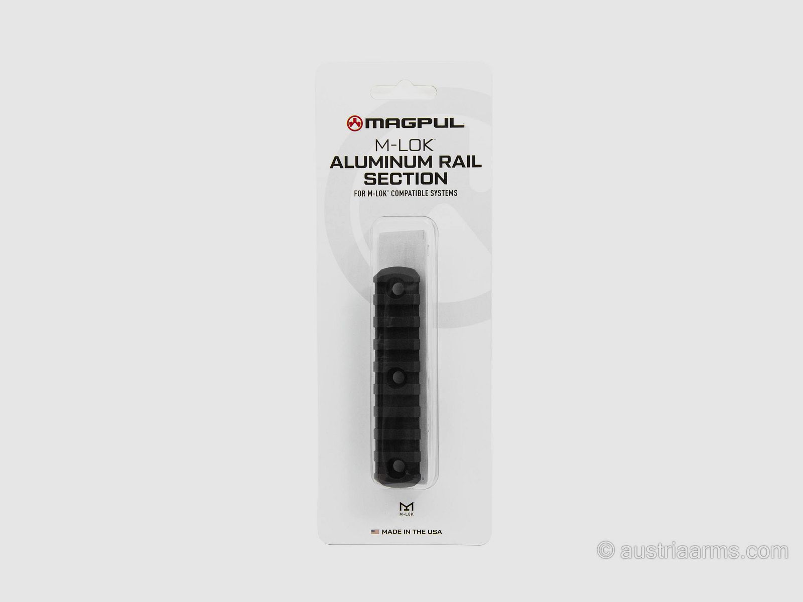 Magpul M-LOK Aluminium Rail Section, 9 Slots