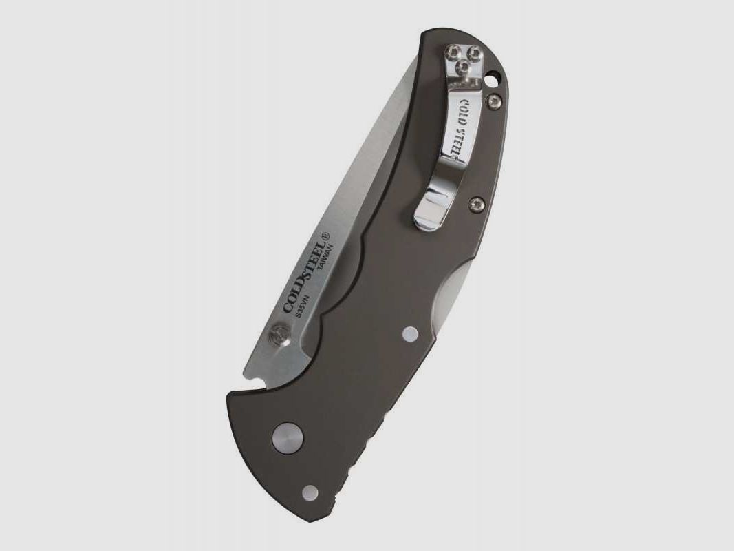 Cold Steel Taschenmesser Code 4 Tanto Point, S35VN, Glatte Schneide