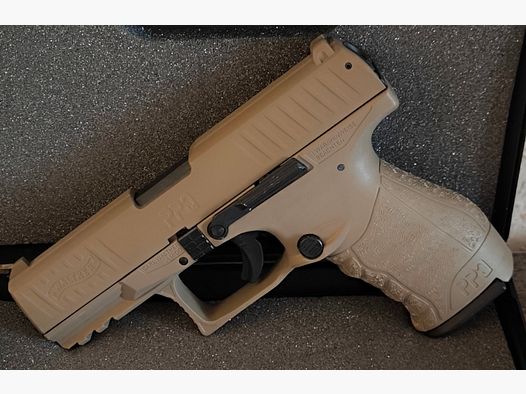 Schreckschuss, SRS - arma 9mmPAK, Walter PPQ M2 colore FDE, come nuovo & mai sparato!!