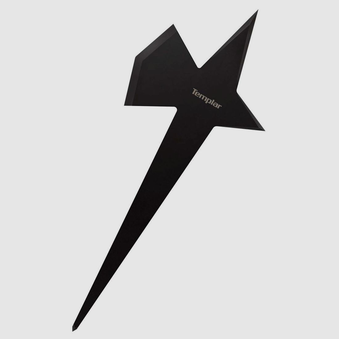 Hacha Templaria de acero al carbono