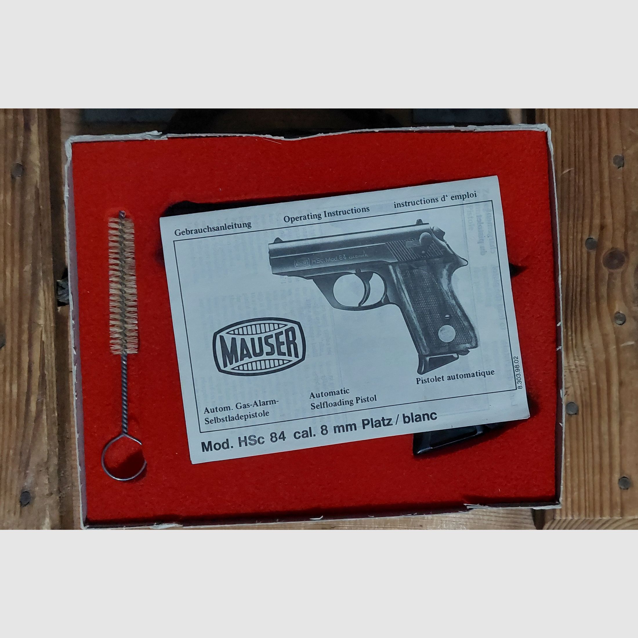 HSC 84 - Mauser - (PTB 335/2) PK800 RG8 RG9 no P99 p88 Zoraki HW94 glock Walther HSC84