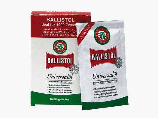 Chusteczki pielęgnacyjne Ballistol