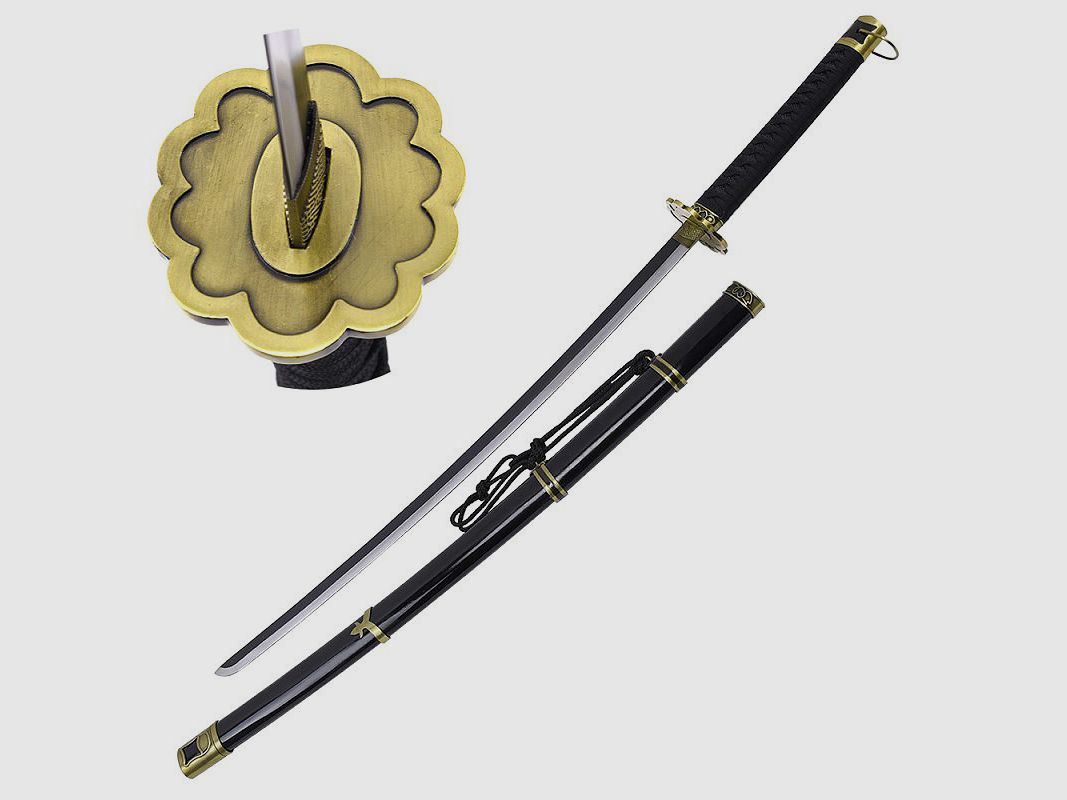 Katana Sekiro with lacquered wooden Saya