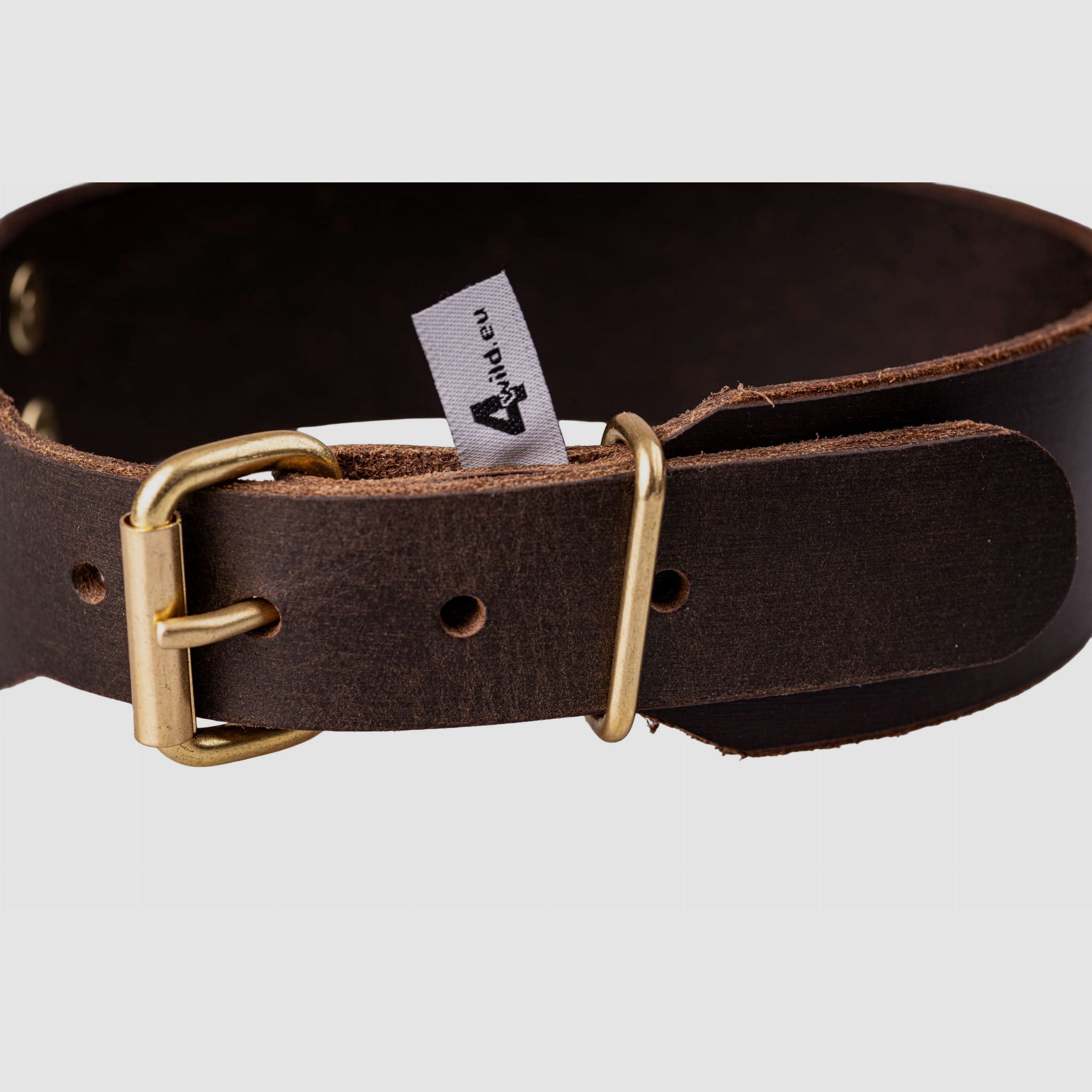 Collare da traccia in pelle 38 mm 38–44 cm, immagine 4 di 8