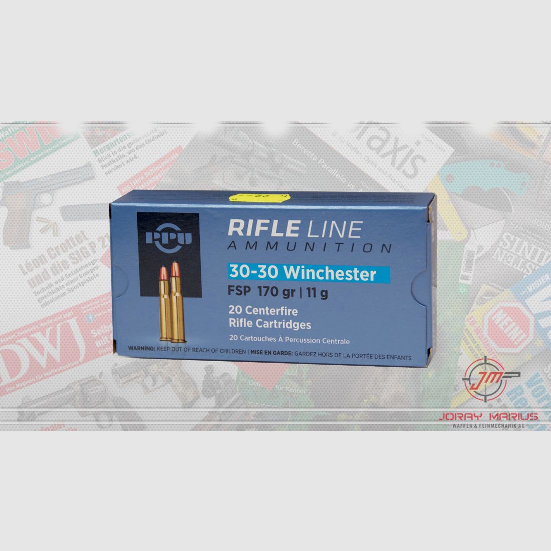 .30-30 Win PRVI Partizan 11.0g 170gr FSP