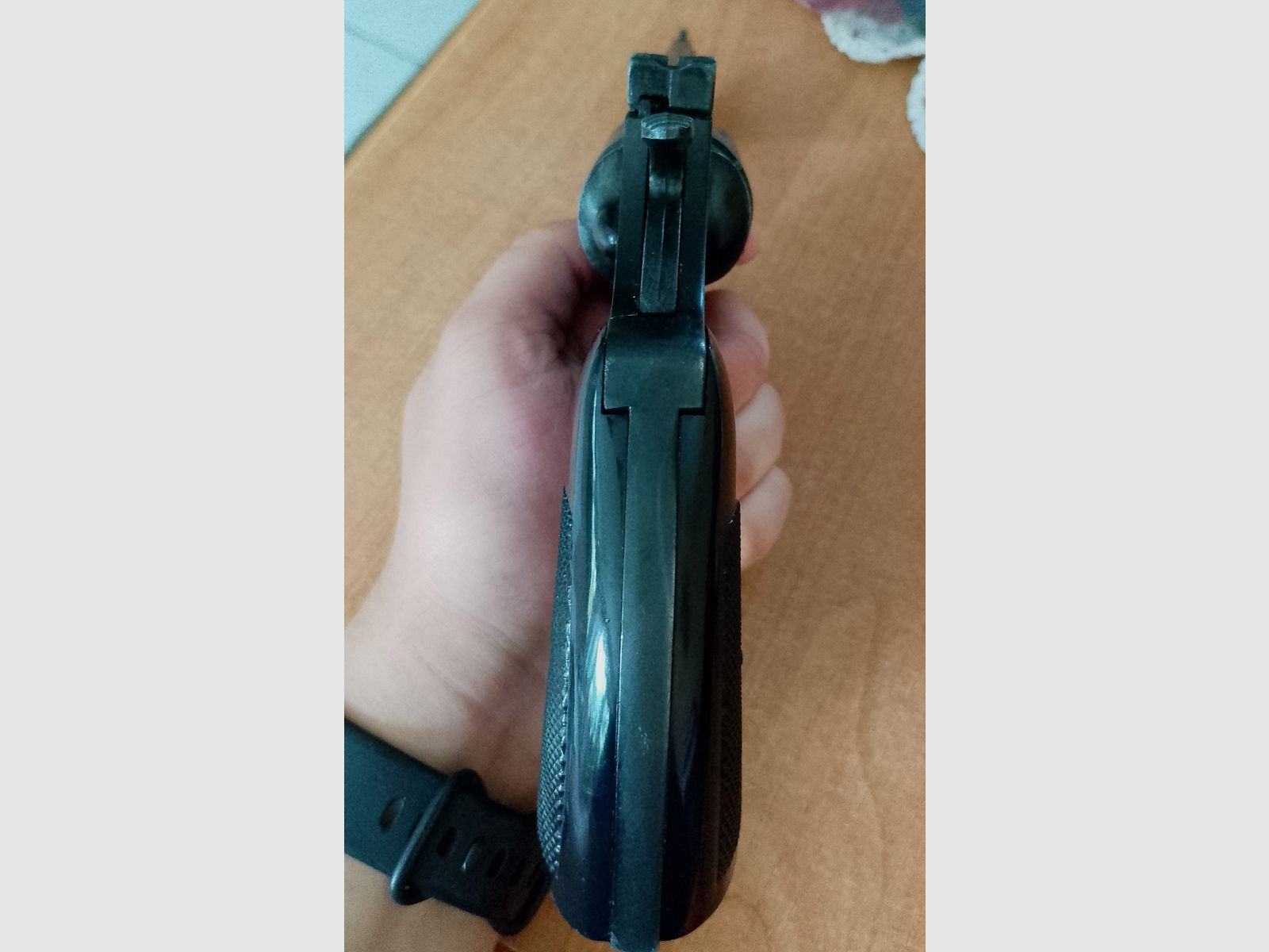 Cuno Melcher ME Magnum im Kal. 9 mm R. Knall im PTB 438
