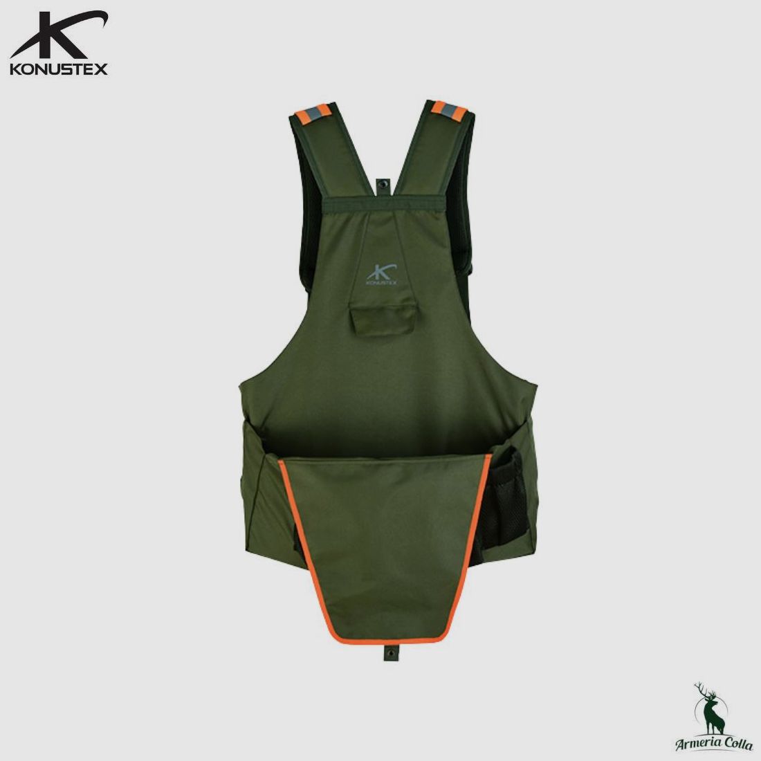Konustex Trisacca High Visibility mod. Geniox 2.0 col. Orange/Green, image 3 of 4