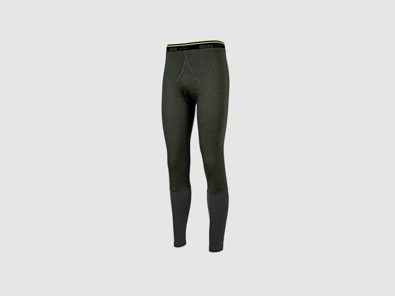 THERMO FUNCTION Unterhose lang mit Merino Oliv