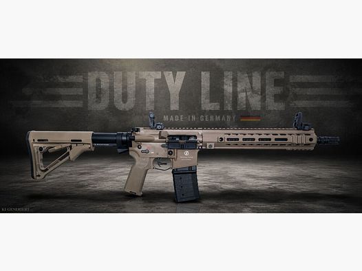 Fusil semi-automatique Schmeisser AR15 Duty Line 12,5" 223Rem FDE modèle 2026 - disponible immédiatement expédition +25€