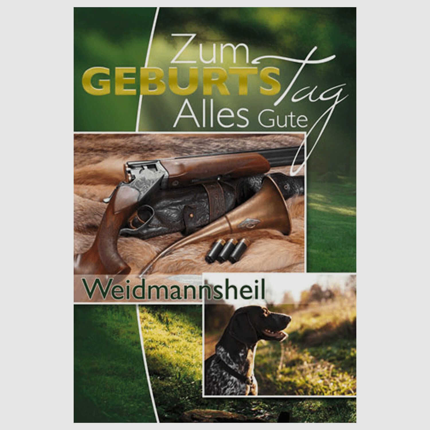 Jagd Geburtstagskarten - 3