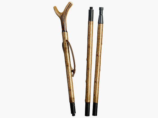 Bâton de Tir Gastrock avec Fourche en Bois de Cerf (trois parties)