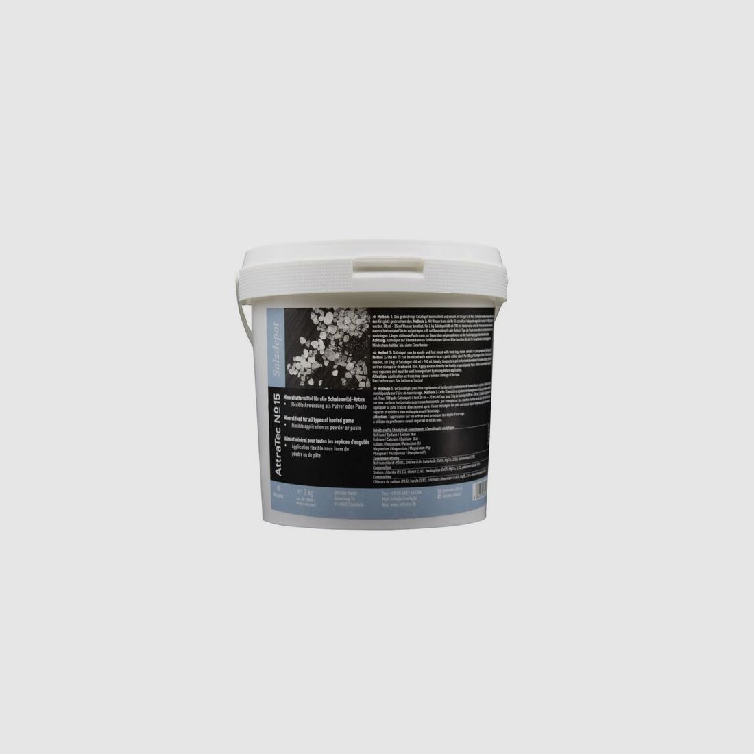AttraTec No 15 Salt Depot 2 kg – Granulate & Salt Paste