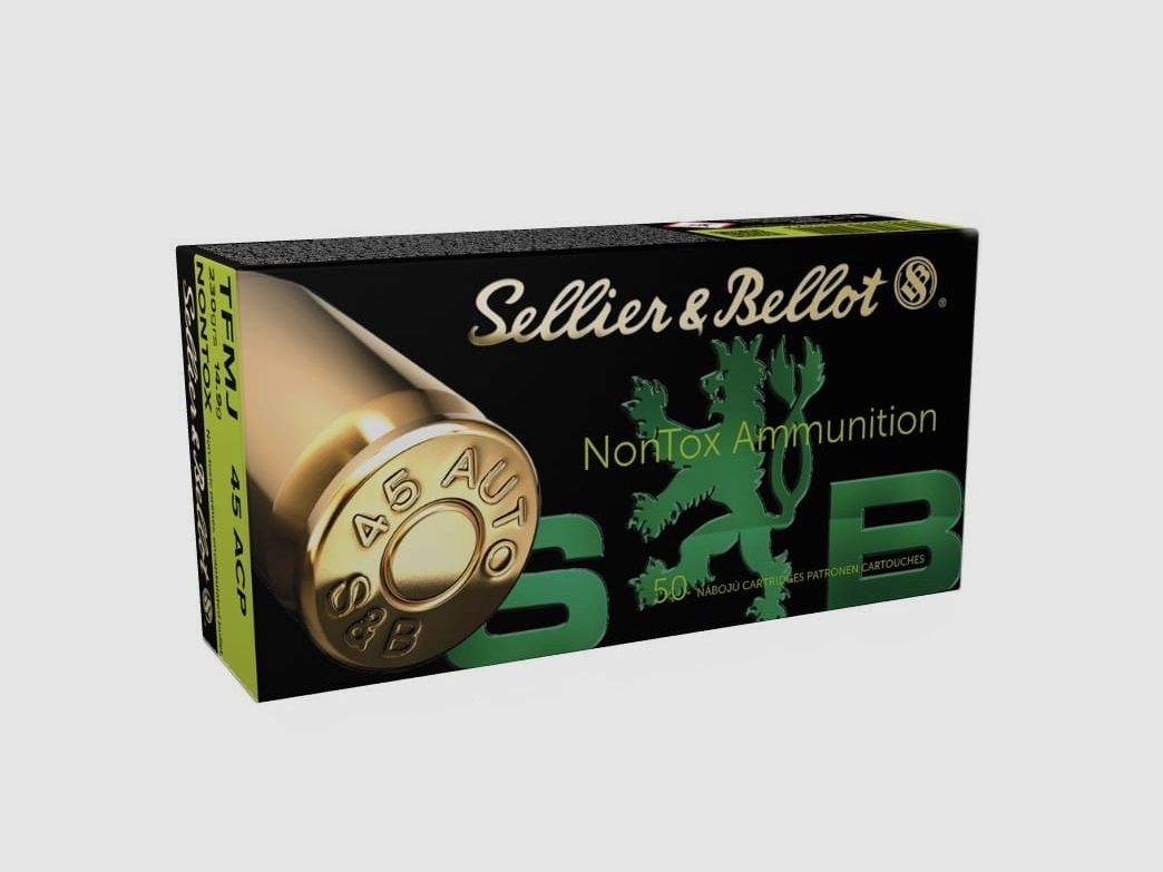 .45 ACP Sellier & Bellot Nontox 230grs., Bild 1 von 2