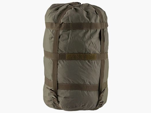 Bundeswehr Original Bolsa de Compresión BW para Saco de Dormir generalmente usado