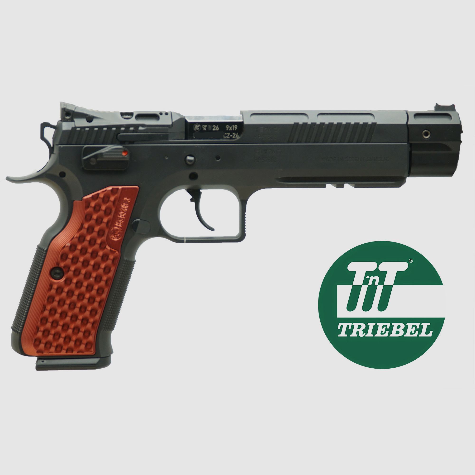 Pistolet KMR Precision Arms Mod. W-02 Spectra O.R. COMBO 9mmLuger / 2 Canons: 5' & 6', image 5 sur 8
