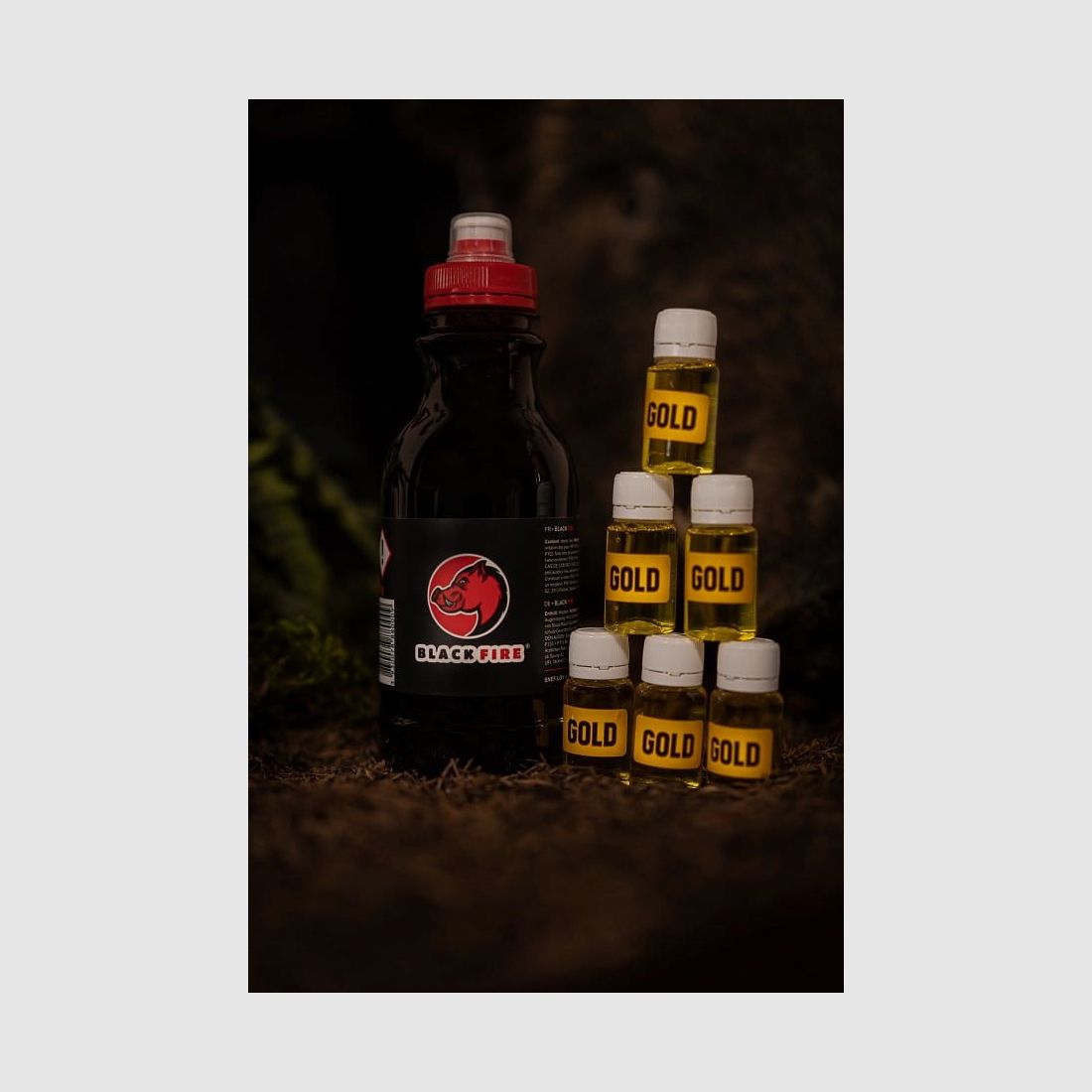 Black Fire Booster Gold 6er Pack