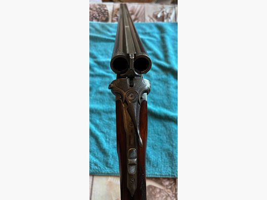 Alte Suhler Doppelflinte Sempert & Krieghoff, Kaliber 16 ca. 100 Jahre alt Rarität Selten