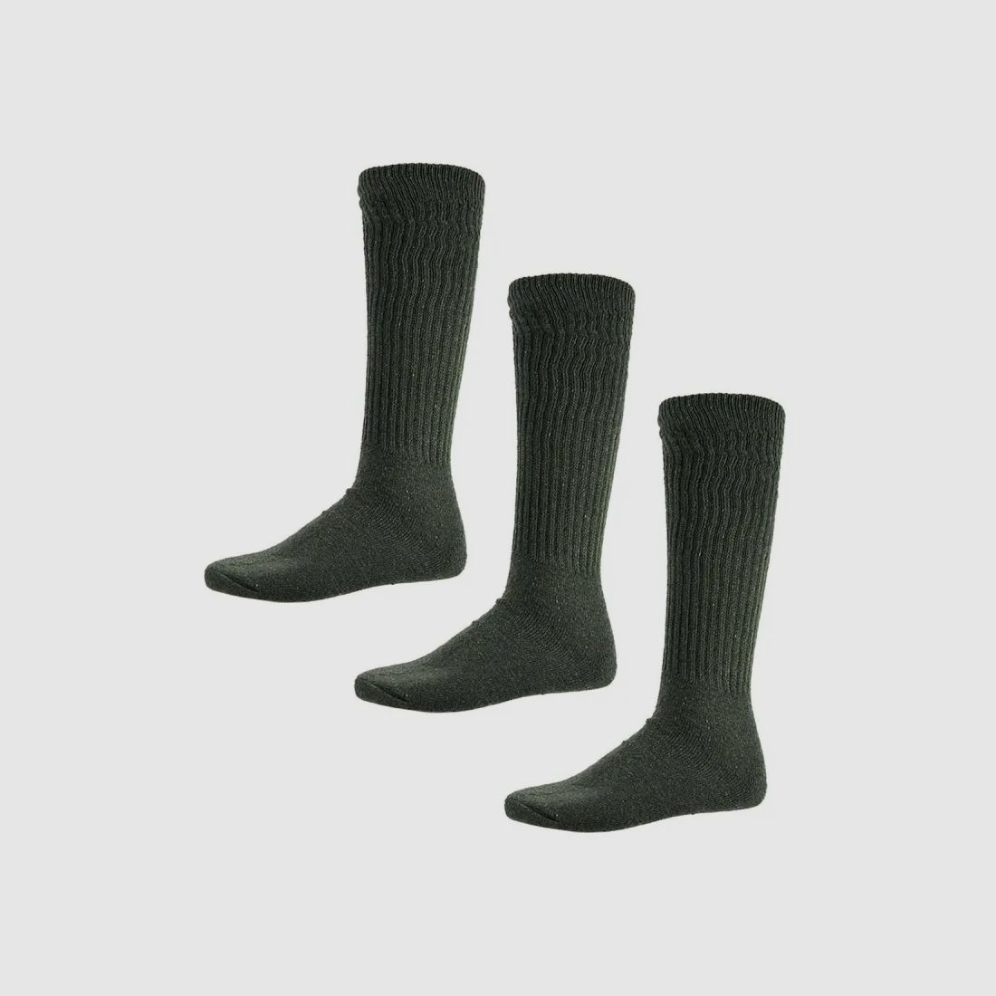3 pares de calcetines altos caqui, imagen 2 de 10