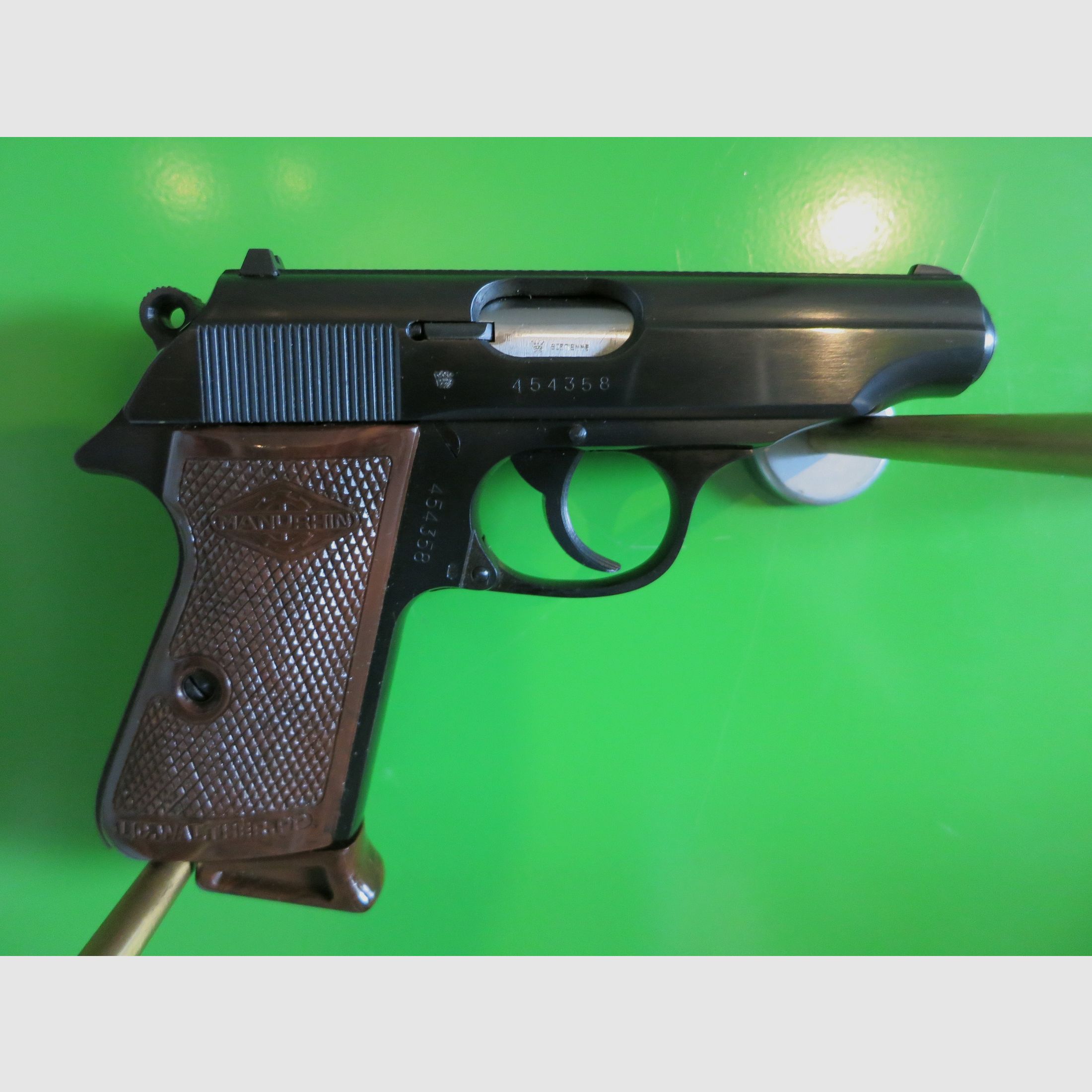 Manurhin-Walther PP „Polizeipistole“, 7,65 mm Browning (.32 Auto), wie neu       #75-