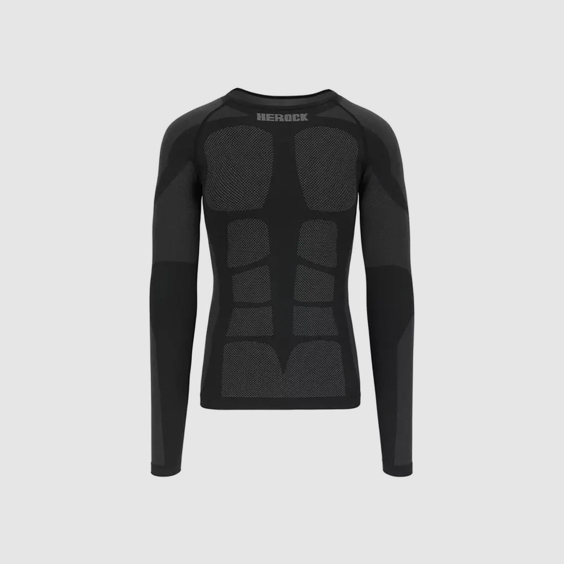 Thermo-T-Shirt Nikos Herock® mit langen Ärmeln - Grau Herren, Bild 1 von 5