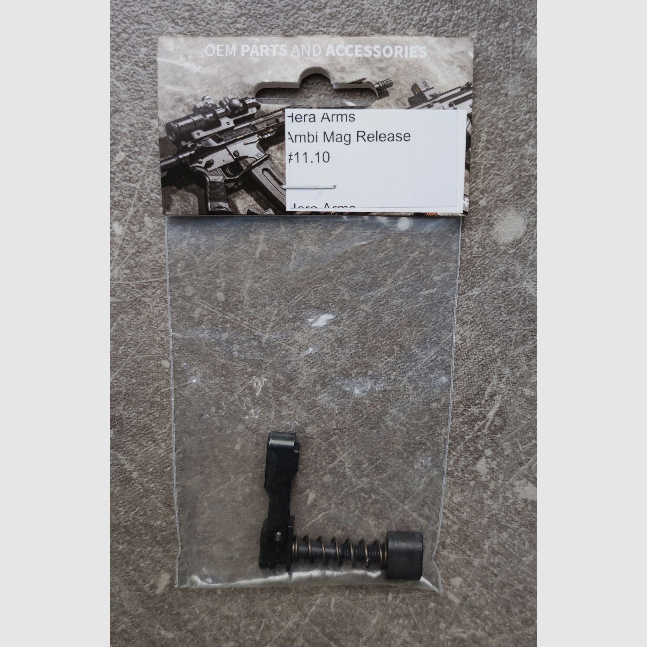 HERA AMBI MAG RELEASE – ambidextrische magazijnontgrendelknop