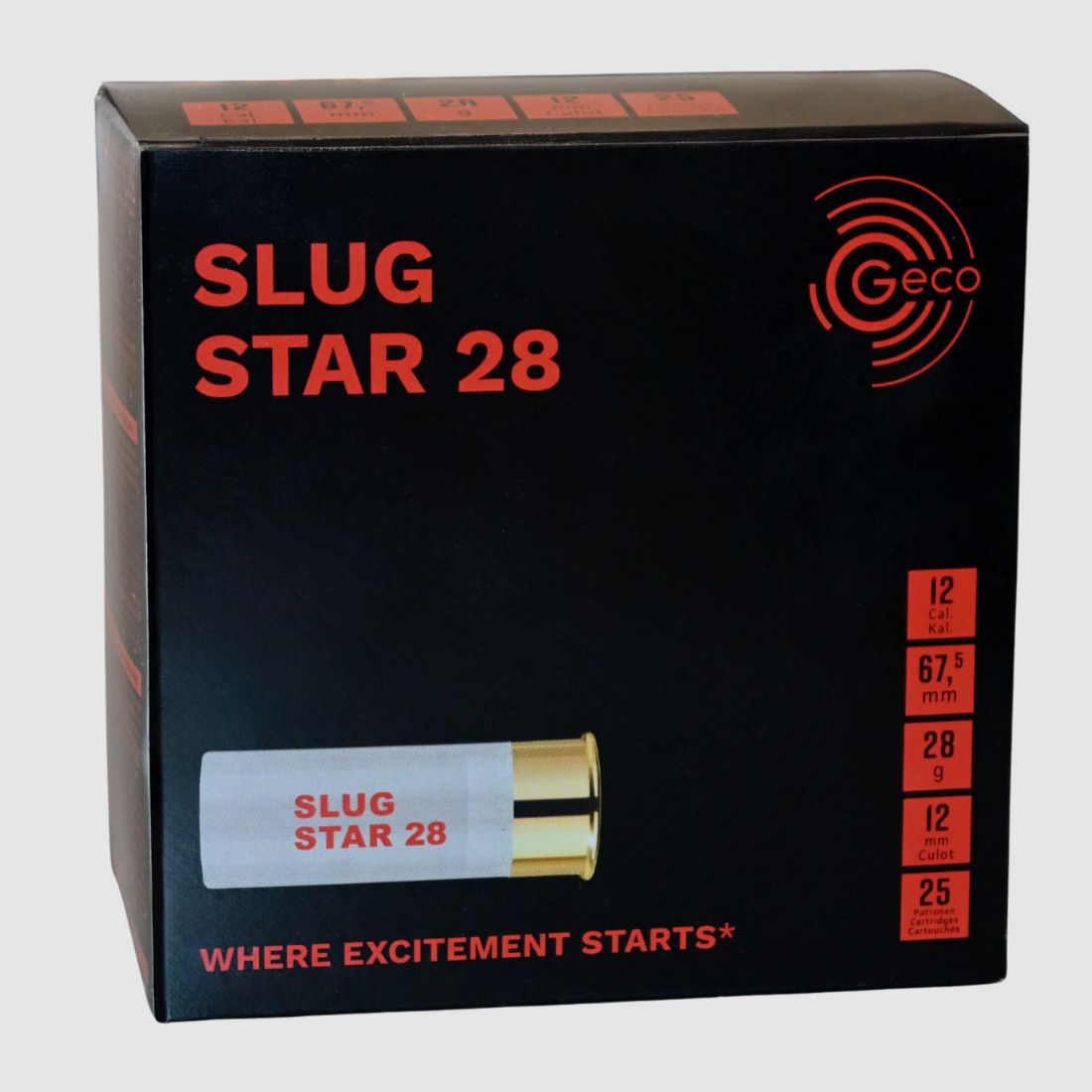 Geco 12/67,5 Slug Star 28g