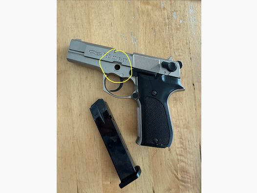 Walther P88 9mm P.A.K. jako dawca części zamiennych lub do naprawy