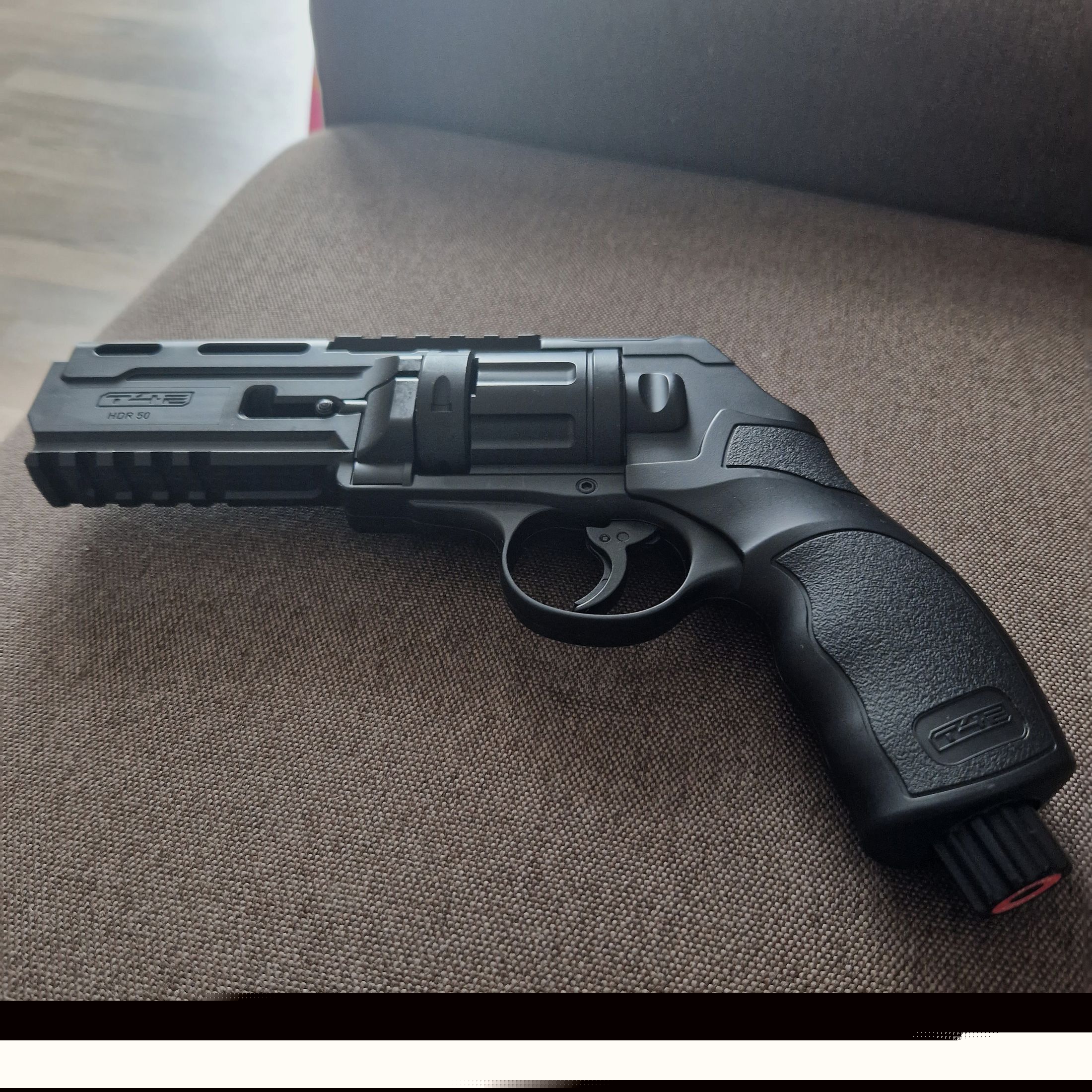 R.A.M HDR T4E co2 Revolver CAL. 0.50 mit Zubehör
