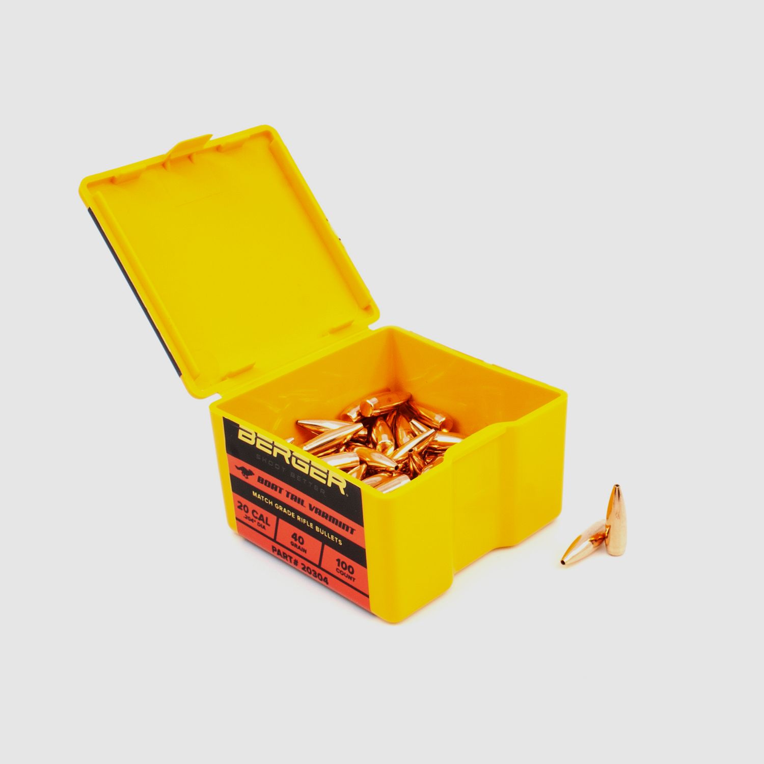 Proiettile Berger .20 BT Varmint 40GR 100 Pezzi