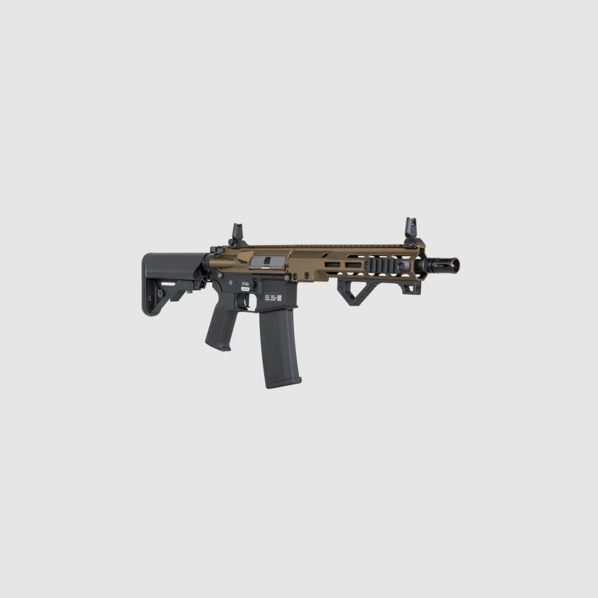 SA M4 CQB M-LOK (SA-P23 PRIME™ Aster II ETU BLDC™) Karabin Airsoft Wolno od 18 – Chaos Bronze -F-
