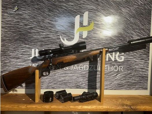 Steyr Mannlicher M; Swarovski 2,5-10-56; Aimpoint; Hausken; Dentler Mod. M