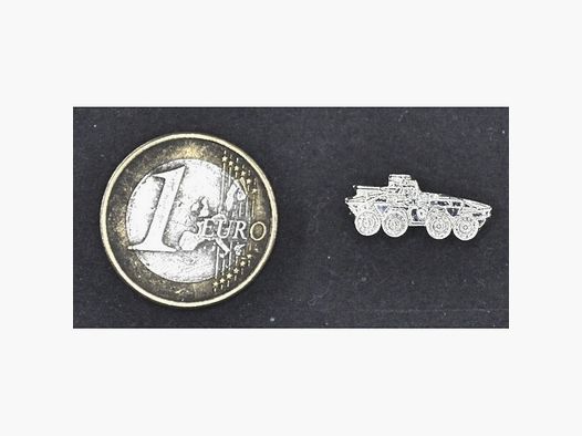 Mini-Abzeichen Bundeswehr Panzerspähwagen LUCHS als Anstecker / Pin