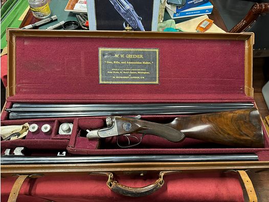 Fusil superposé calibre 12W. W. GREENER