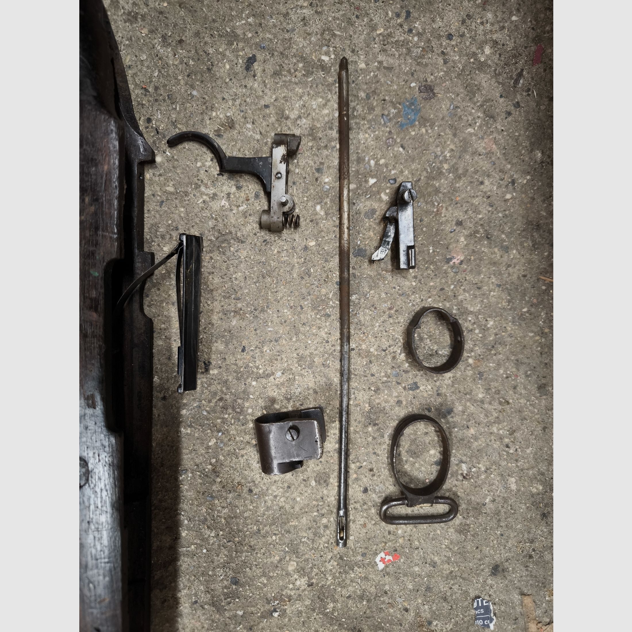 K98 Org. stock and parts