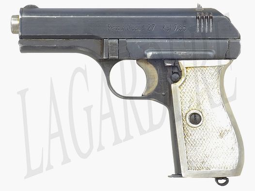 BOHMISCHE WAFFENFABR PISTOLE MODELL 27 WEHRMACHT(PISTOLET)