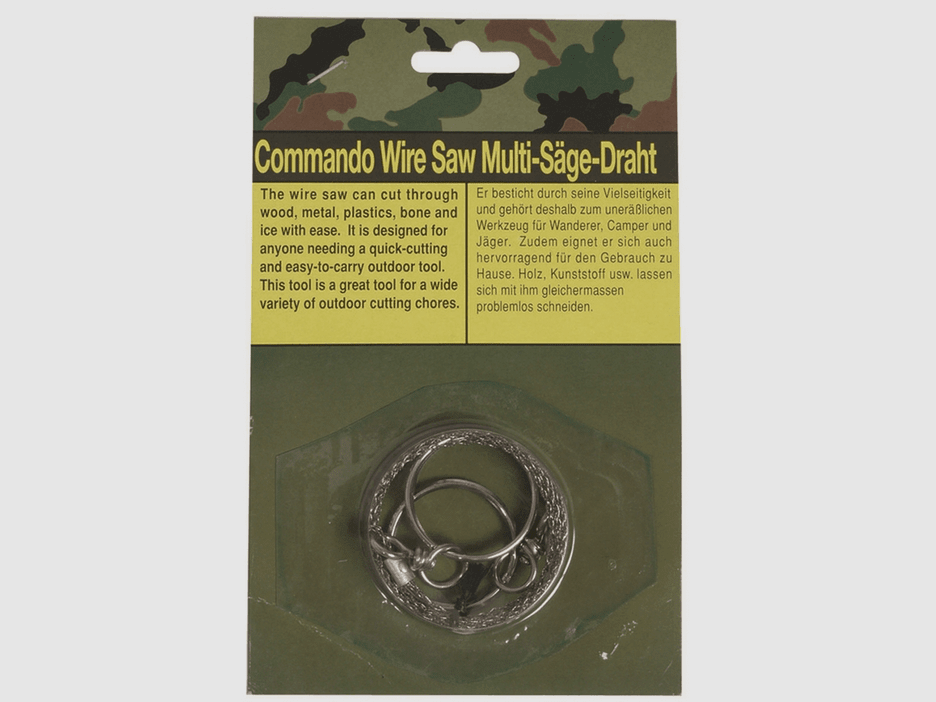 MIL-TEC Drahtsäge mit Ringen