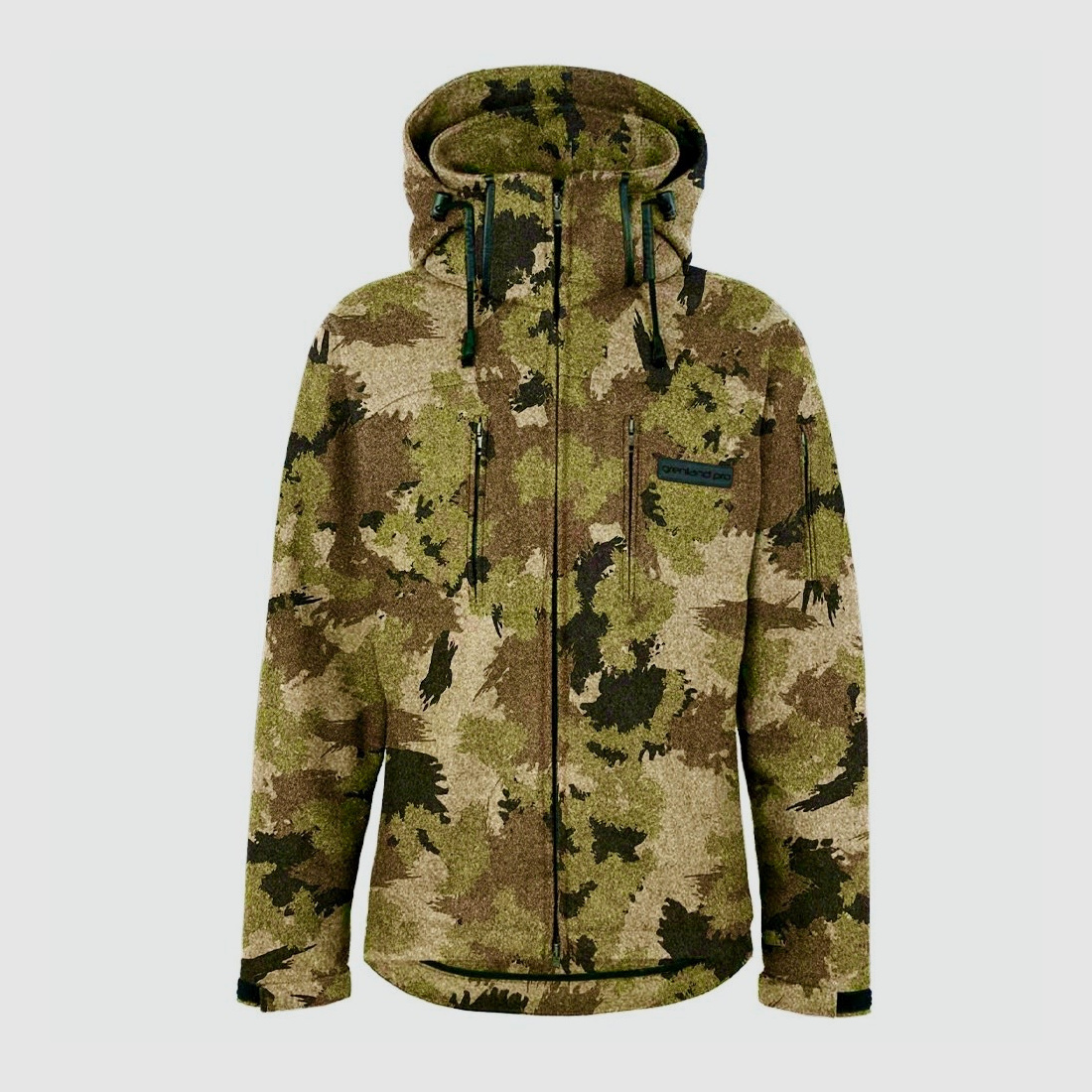 Kernige Camo Lodenjacke Hedlund Grenland Pro Silent Forest / TOP QUALITÄT UND PREISLEISTUNG