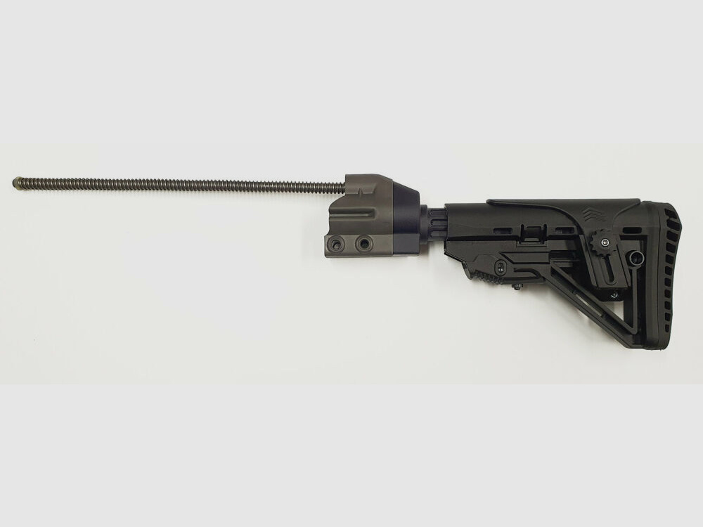 Schwaben Arms GmbH SAR M41 / HK41 / HK G3 crosse avec crosse télescopique GWMH SPC AR, complète avec pièce de base