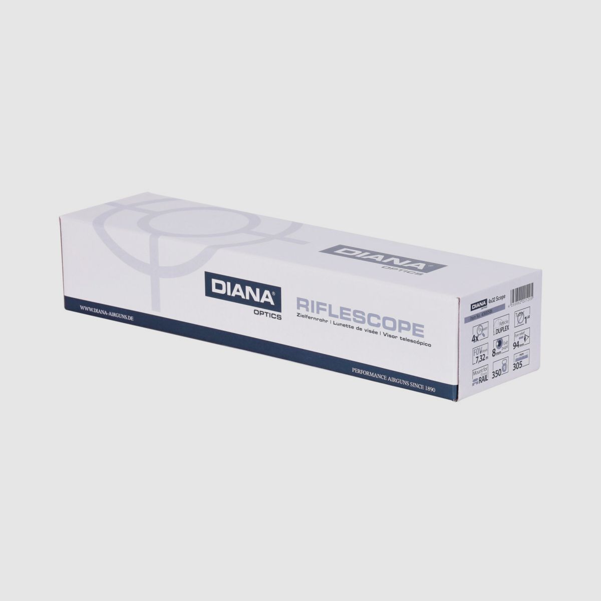 DIANA lunette de tir 4x32 Duplex